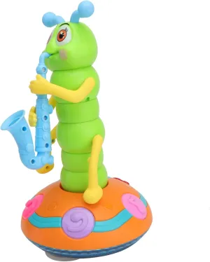 1Pc Multifunctional Electric Caterpillar for Cartoon Music with Safe and for Young