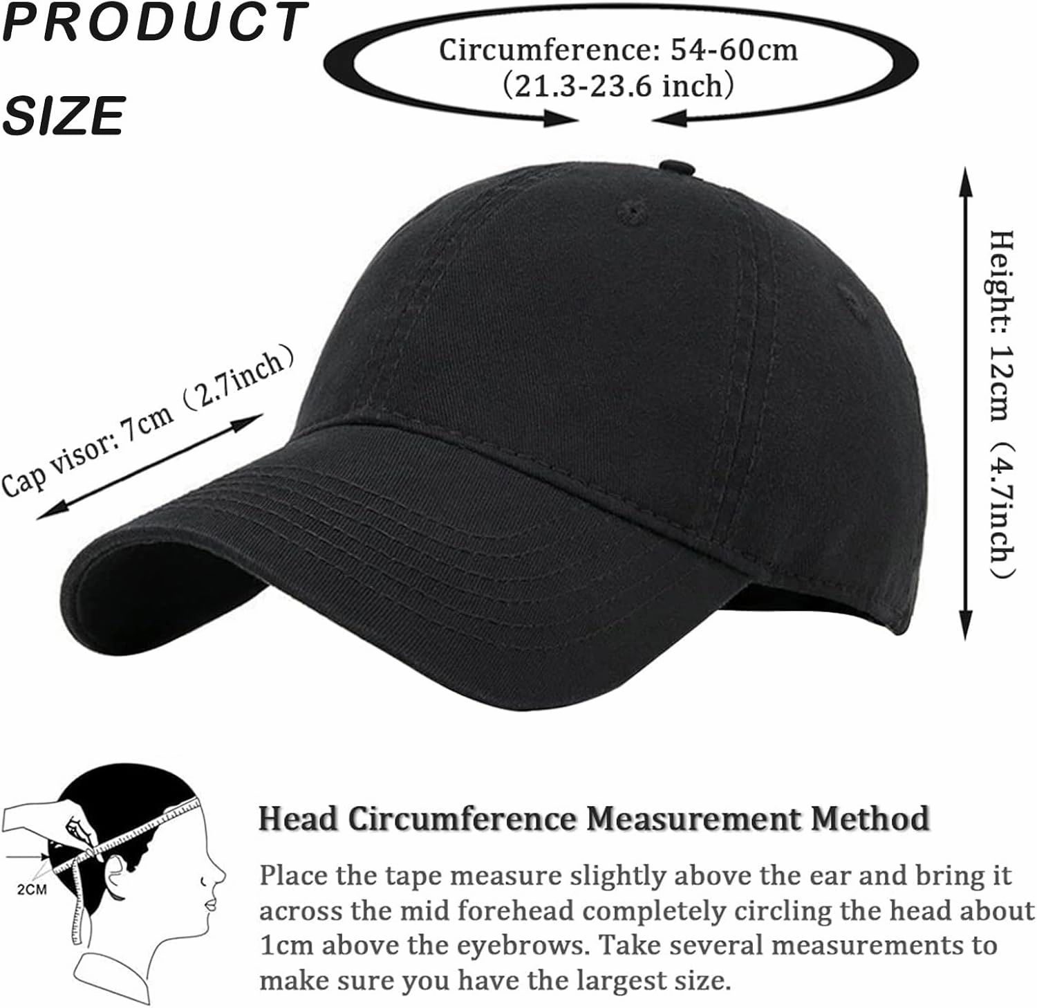 20 Pack Baseball Cap Blank Trucker Hats Bulk Wholesale Hats Adjustable Plain for Men Women