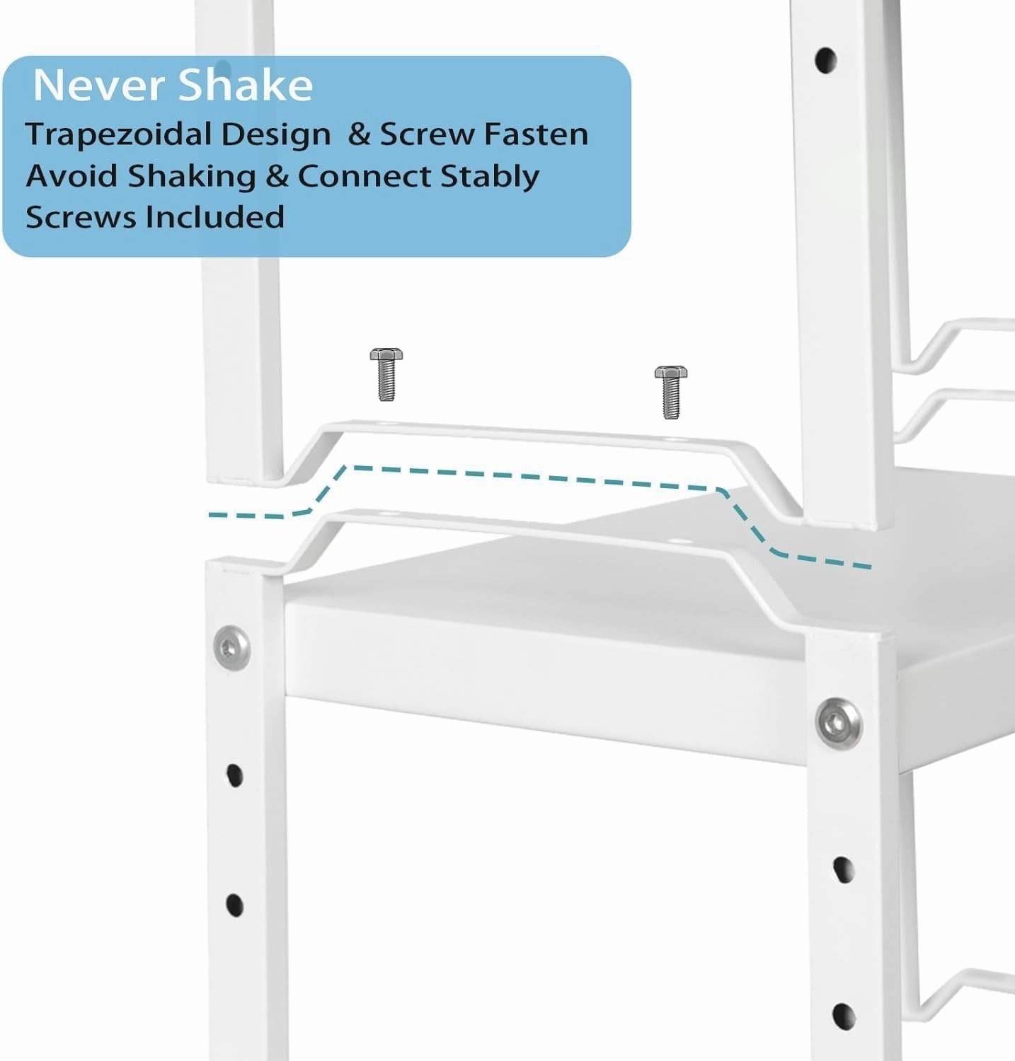 2 Pack Stackable Expandable Shelves For Kitchen Cabinet Countertop Storage, Adjustable Counter Cupboard Pantry Organizer Shelf Rack Stand, Length:25.5 Inch