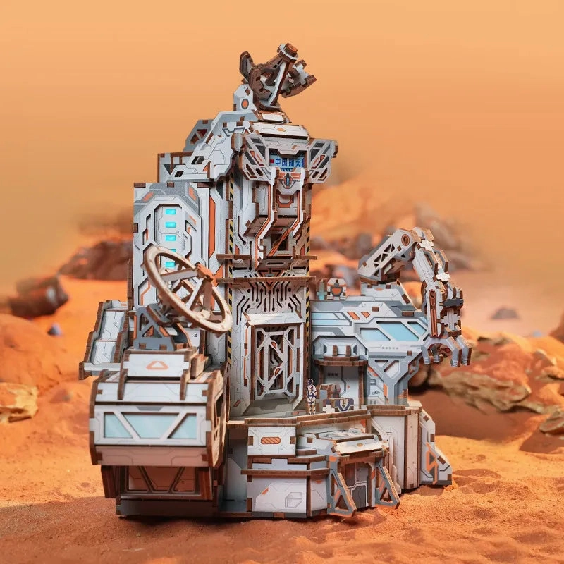 3D Wooden Puzzles | Mars Base-Chi Di Fortress