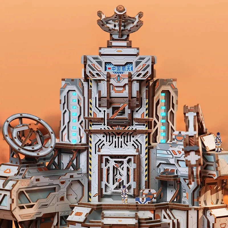 3D Wooden Puzzles | Mars Base-Chi Di Fortress