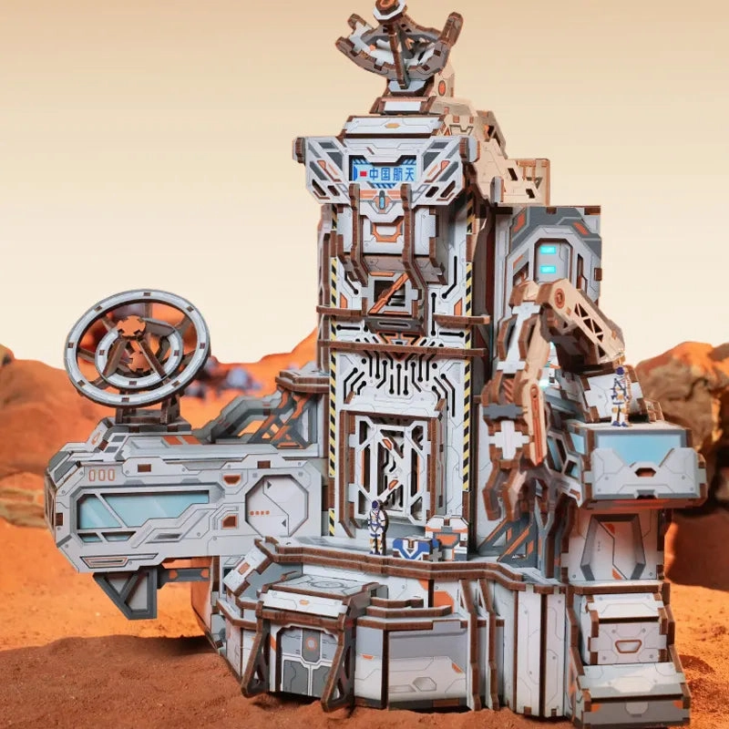 3D Wooden Puzzles | Mars Base-Chi Di Fortress