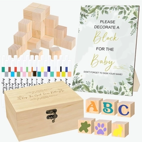 78 PCS Fun Baby Shower Games Sign Kit，Unique Baby Shower Ideas，Funniest Baby Shower Games Ever ，A Game Where You Can Draw to Your Heart's Content，Suitable for Baby Shower Games Boy and Girls
