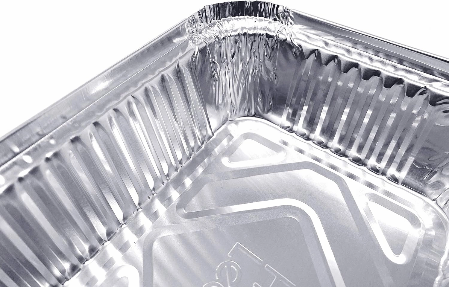 (120 Pack) Premium 2.5-LB Takeout Pans with Lids - 8.6" x 6.1" x 2" l Heavy Duty Disposable Aluminum Foil for Catering Party Meal Prep Freezer Drip Pans BBQ Potluck Holidays