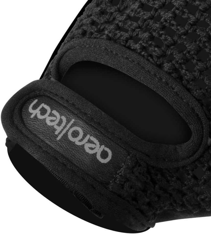 | Crochet Cycling Gloves | Extra Thick Gel Padded Palms | Natural Leather and Cotton