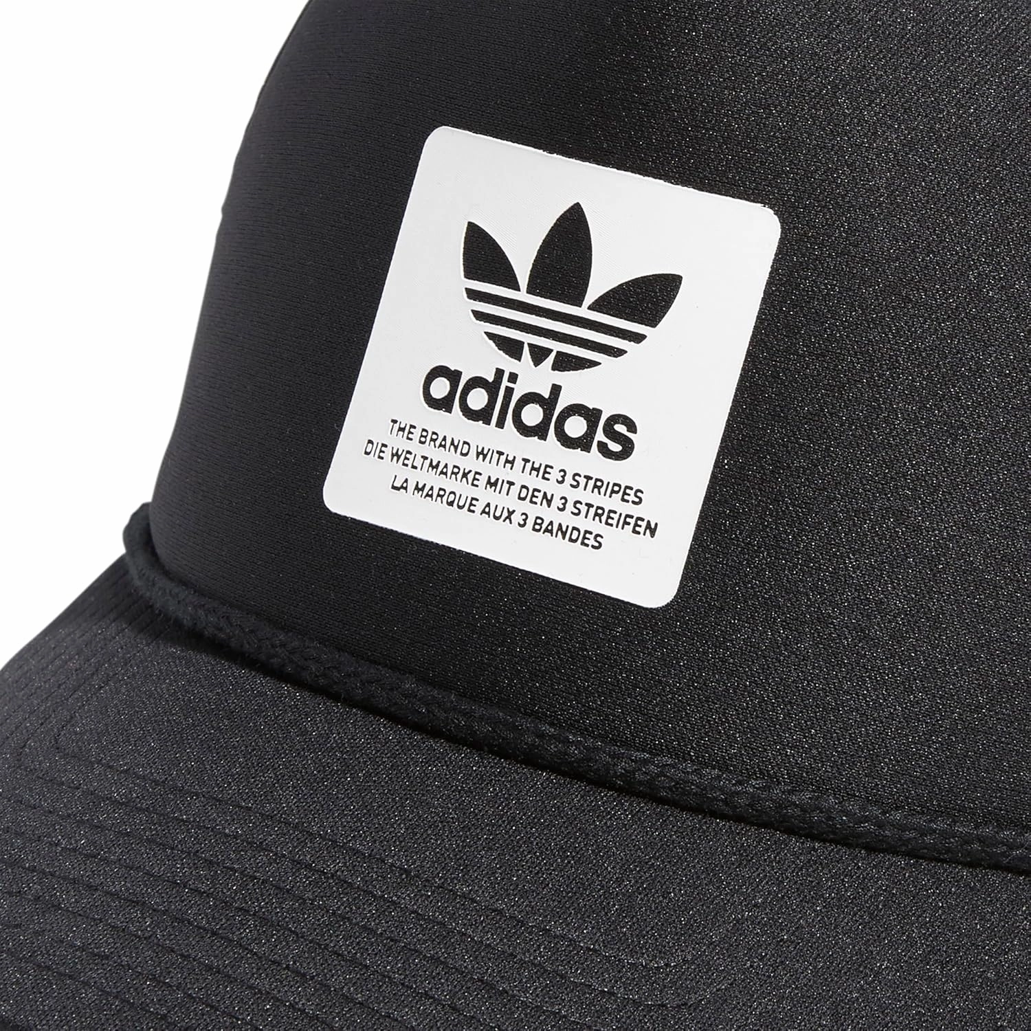 adidas Originals Dispatch Trucker 5-Panel High Crown Mesh-Back Adjustable Strapback Cap