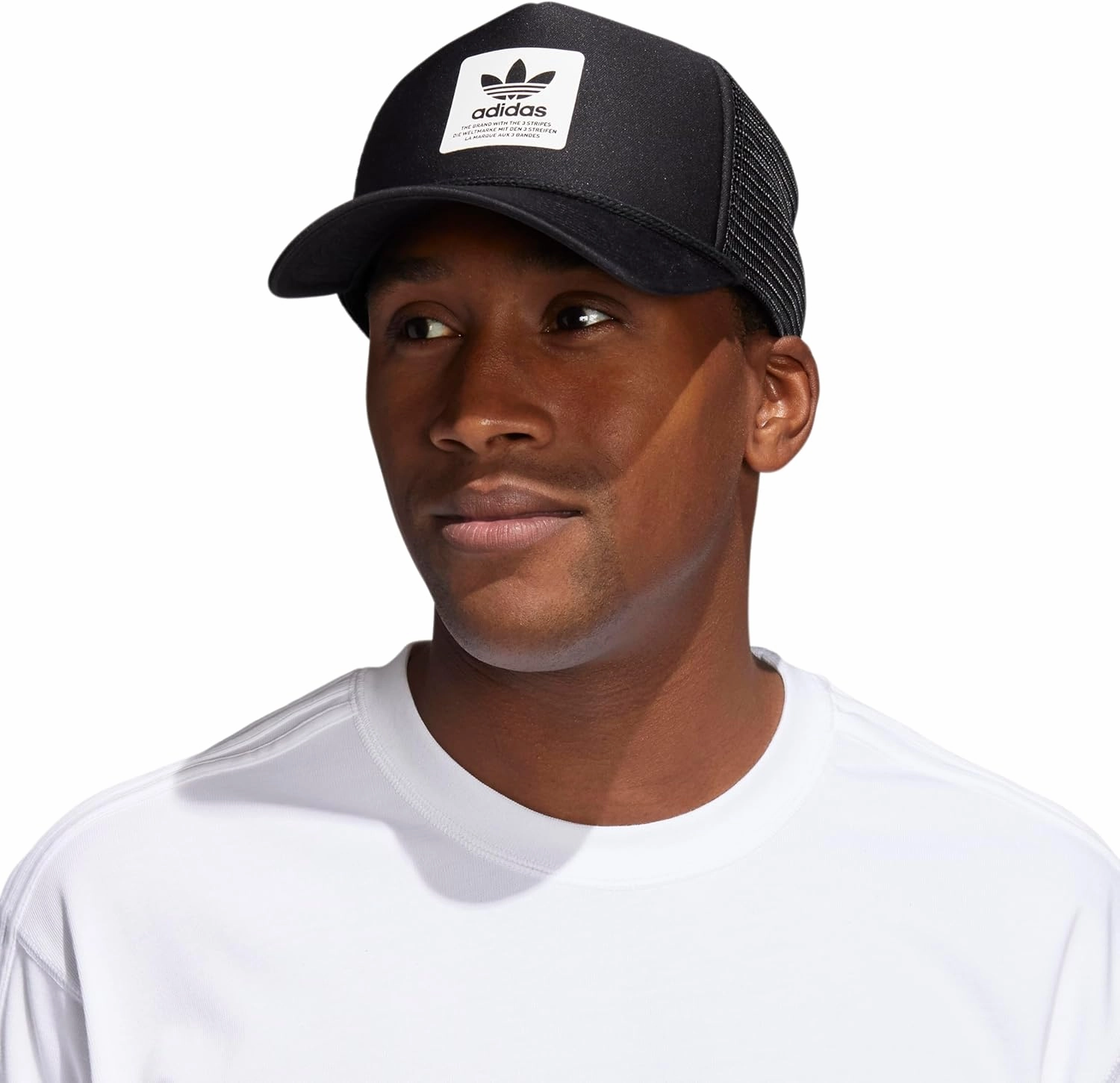 adidas Originals Dispatch Trucker 5-Panel High Crown Mesh-Back Adjustable Strapback Cap
