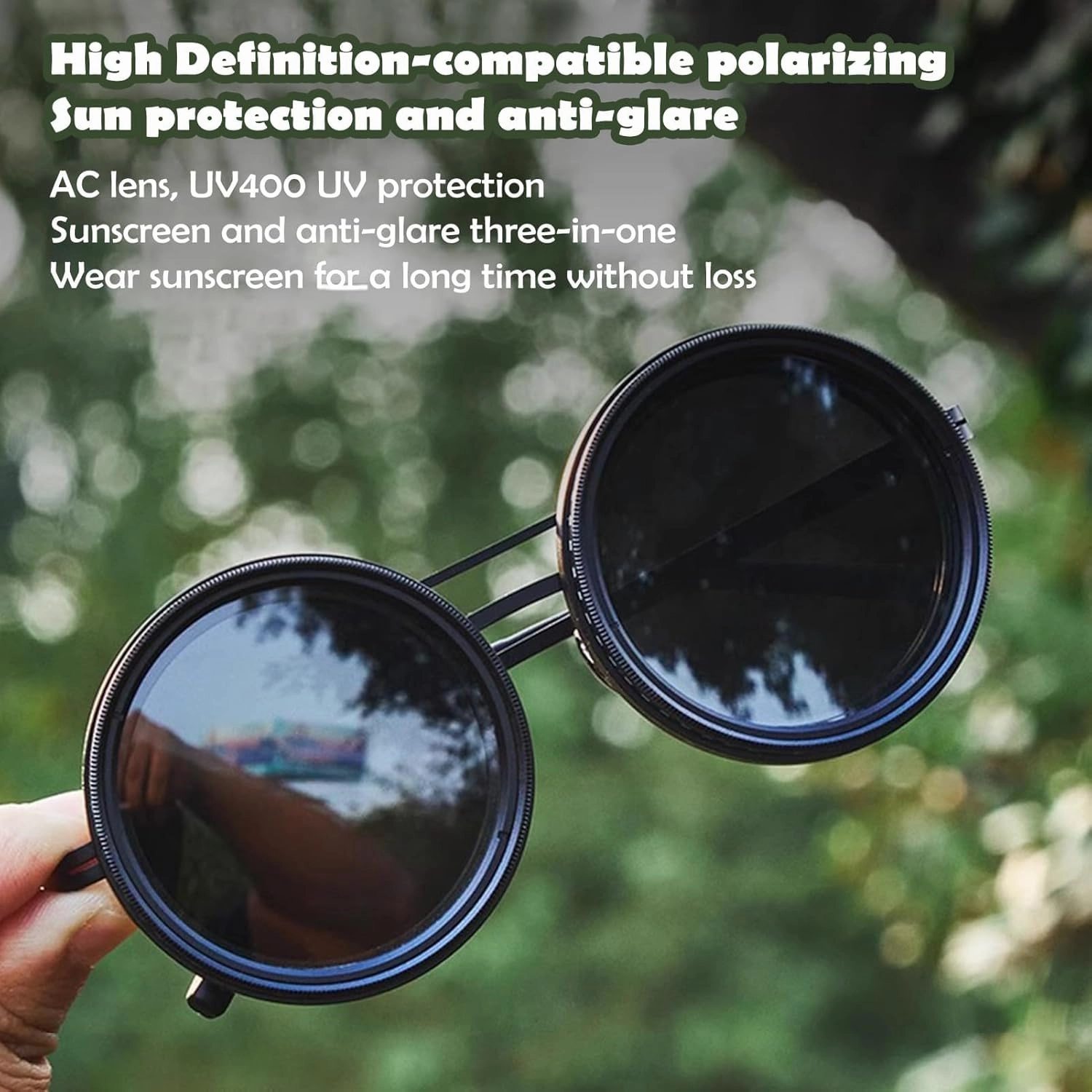 Adjusta Shades Sunglasses, Nd9 Adjustable Sunglasses for Fishing Driving Travelling, Adjustable Tint Sunglasses for Men