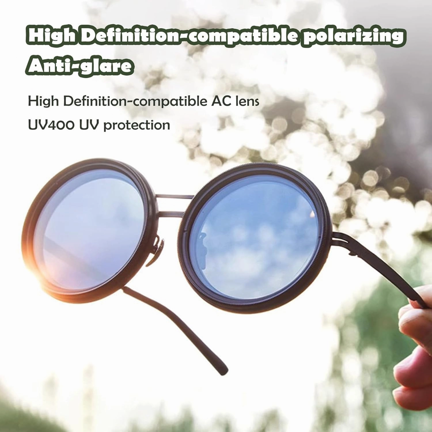 Adjusta Shades Sunglasses, Nd9 Adjustable Sunglasses for Fishing Driving Travelling, Adjustable Tint Sunglasses for Men