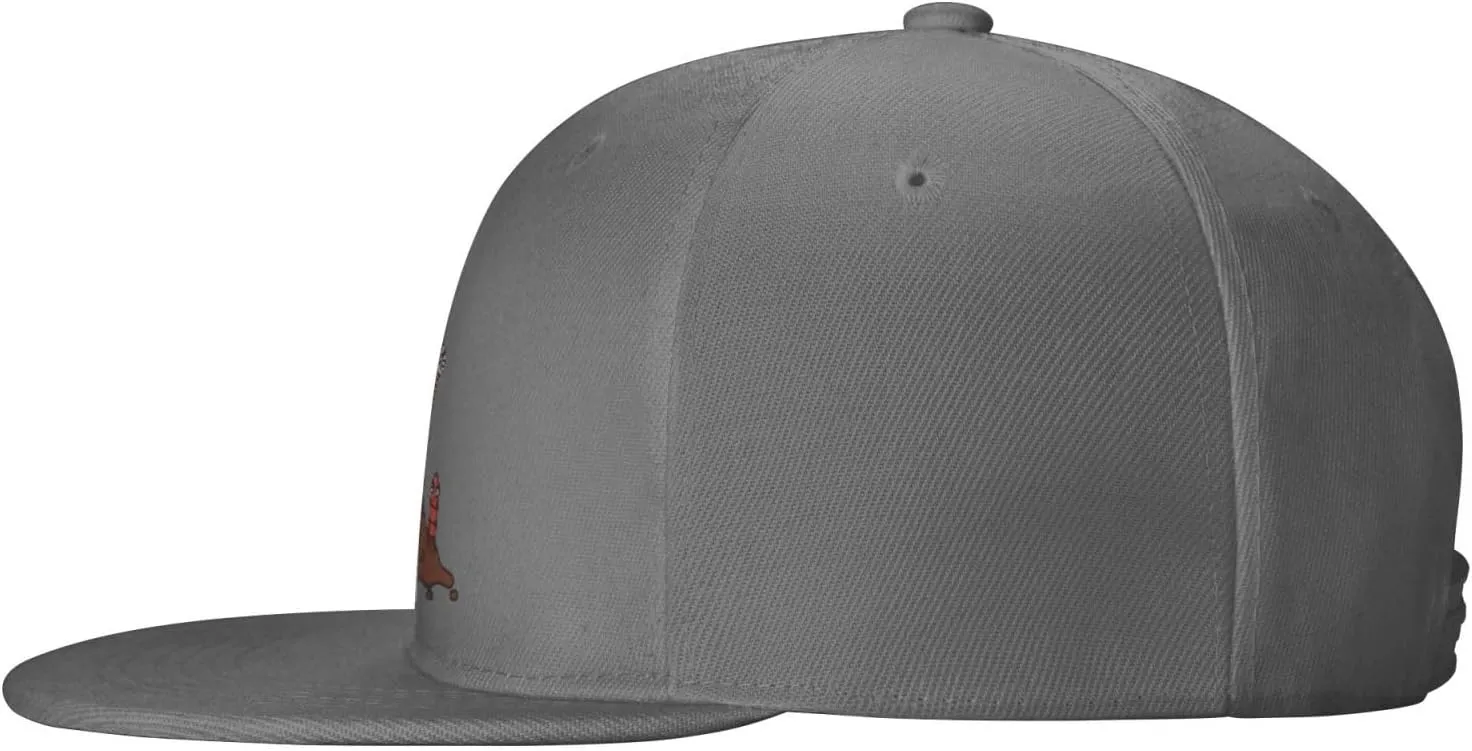 Adjustable Earthworms and Shovels Snapback Hat for Men Women Baseball Cap Dad Hats