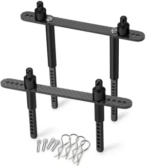 Adjustable Metal Front Rear Post Mount Accessories for Axial SCX10II 90046 1/10 RC Car