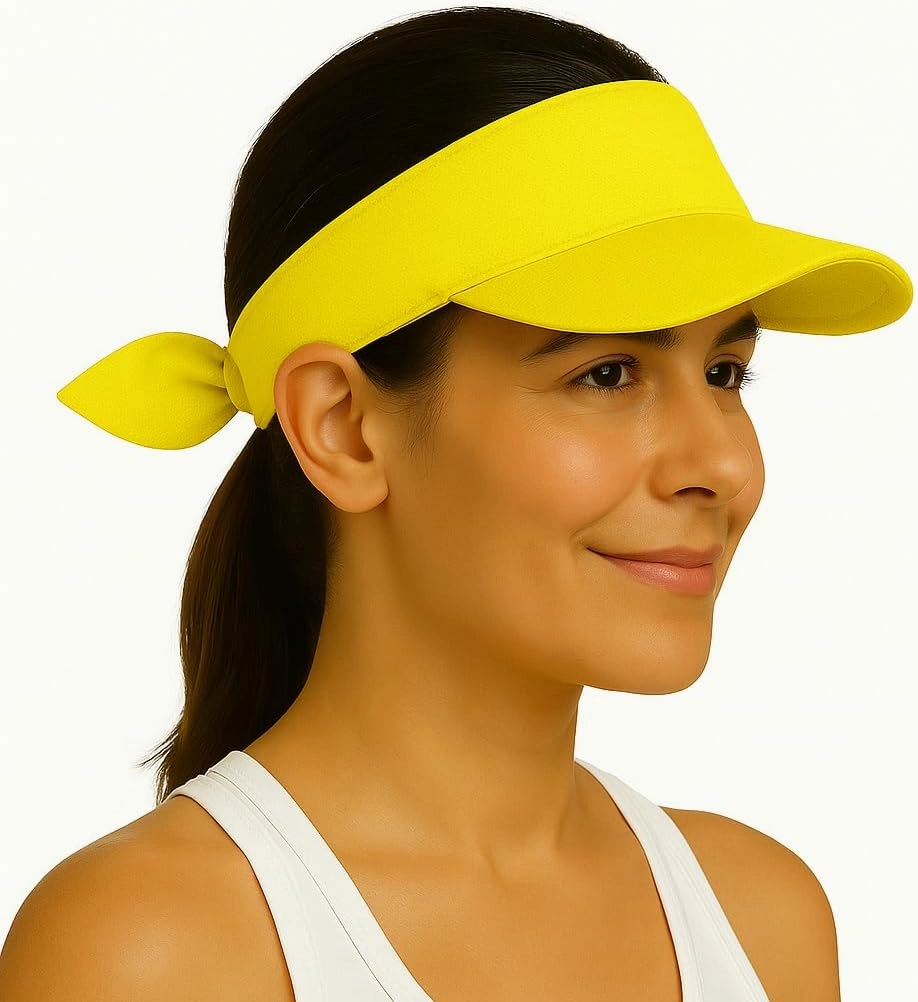 Adjustable Women´s Visor -UV Protection, Lightweight Hat for Golf, Tennis, Running & Outdoor Activities.