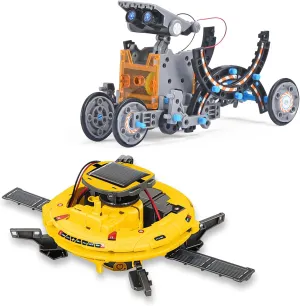 AESGOGO STEM Projects for Kids Ages 8-12, Science Experiment Solar Robot Toys for Kids to Build.