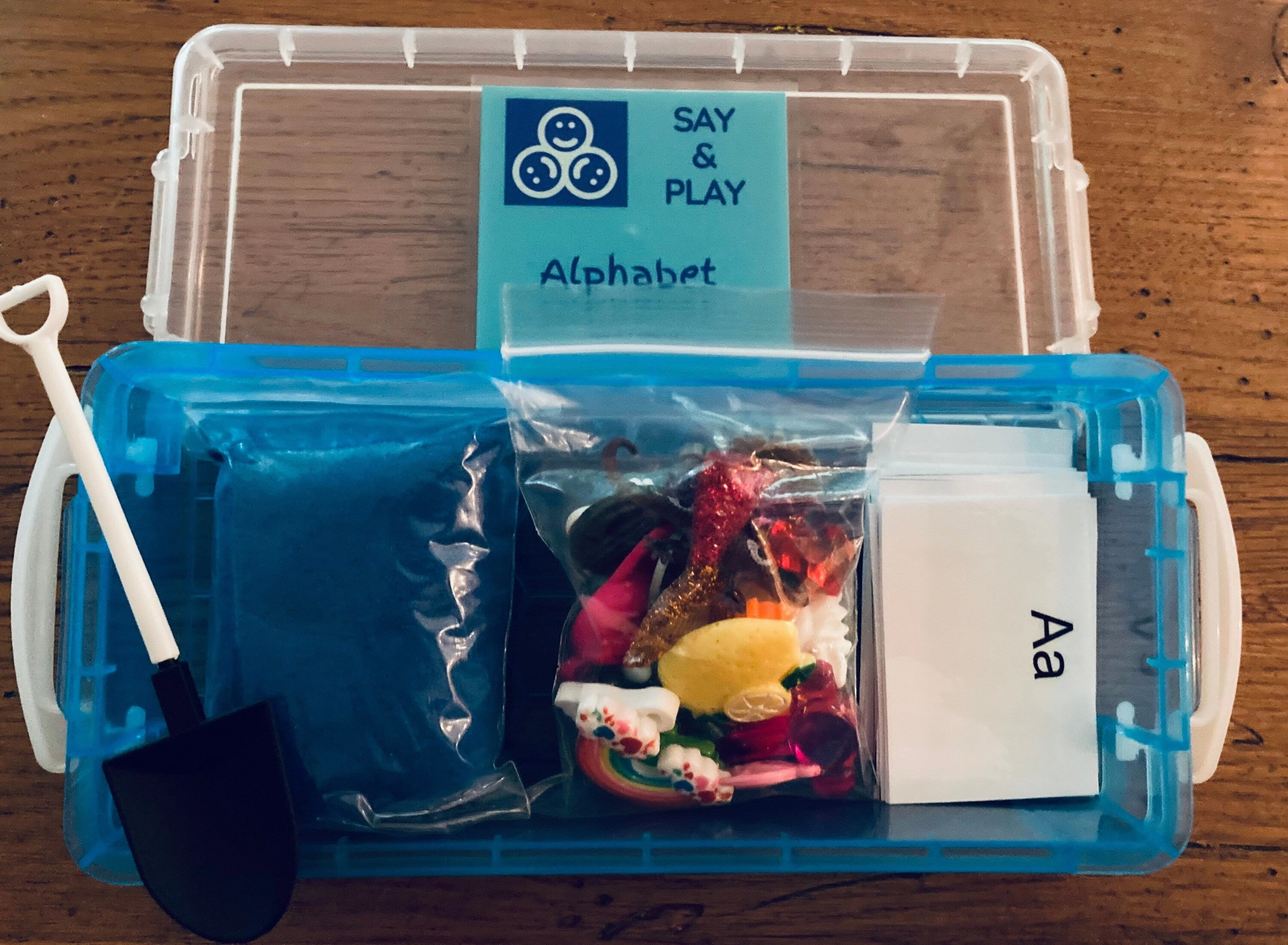 Alphabet Objects Sensory Box Mini Objects for Speech Therapy Beginning Sounds Set Alphabet Trinkets