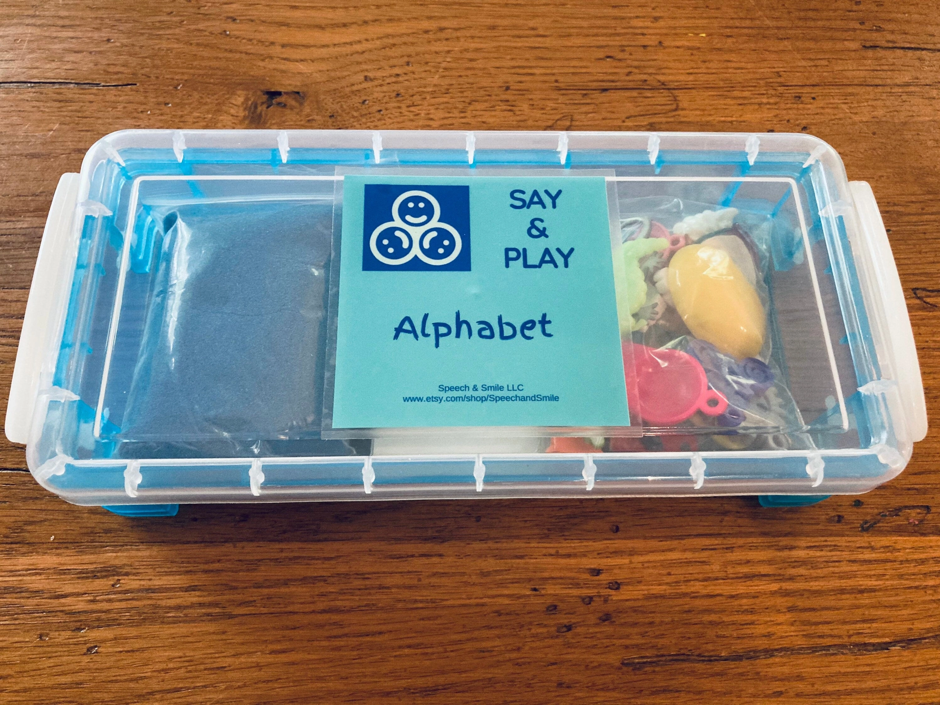 Alphabet Objects Sensory Box Mini Objects for Speech Therapy Beginning Sounds Set Alphabet Trinkets
