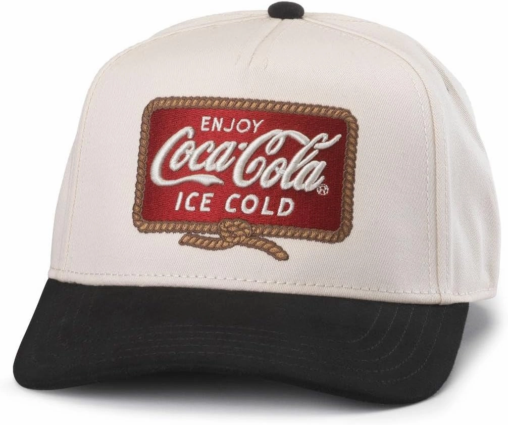 AMERICAN NEEDLE Coke Coca Cola Unisex Adjustable Snapback Baseball Hat