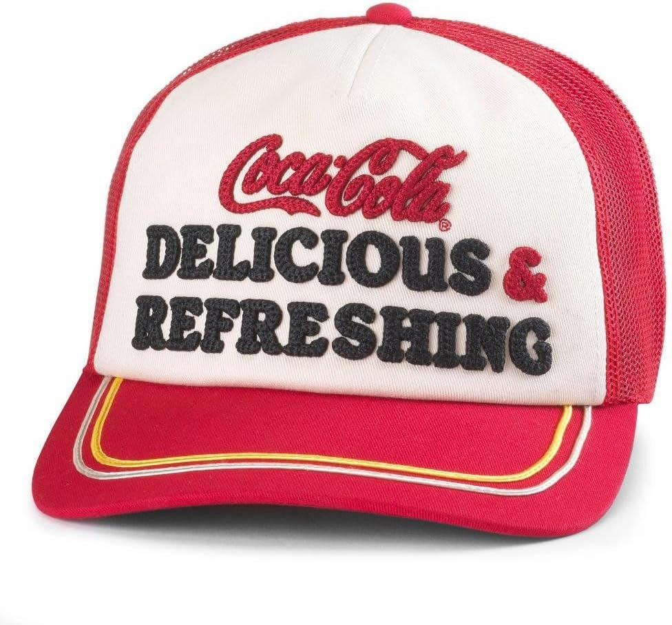 AMERICAN NEEDLE Coke Coca Cola Unisex Adjustable Snapback Baseball Hat