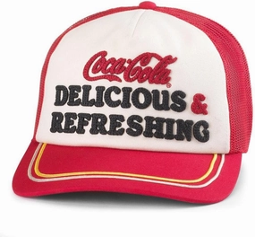 AMERICAN NEEDLE Coke Coca Cola Unisex Adjustable Snapback Baseball Hat