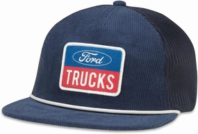 AMERICAN NEEDLE Ford Motors Patch Unisex Adjustable Snapback Baseball Hat
