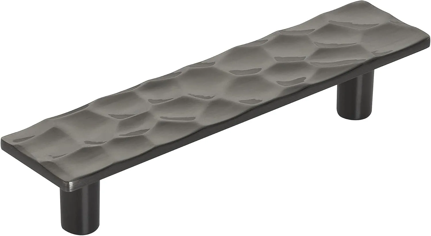Amerock | Cabinet Pull | Gunmetal | 3-3/4 inch (96 mm) Center to Center | Kamari | 1 Pack | Drawer Pull | Drawer Handle | Cabinet Hardware