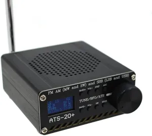 ANYSECU Shortwave AM FM Radio ATS-20 Plus AIR Band DSP Full Band (MW & SW) SSB (LSB & USB) Scanner Portable Radio
