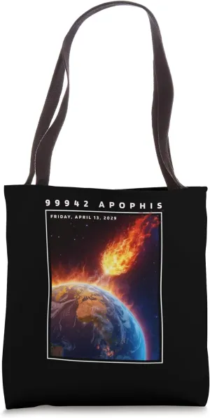 Apophis 99942 Shirt Space Object Comet Apophis Asteroid Tote Bag