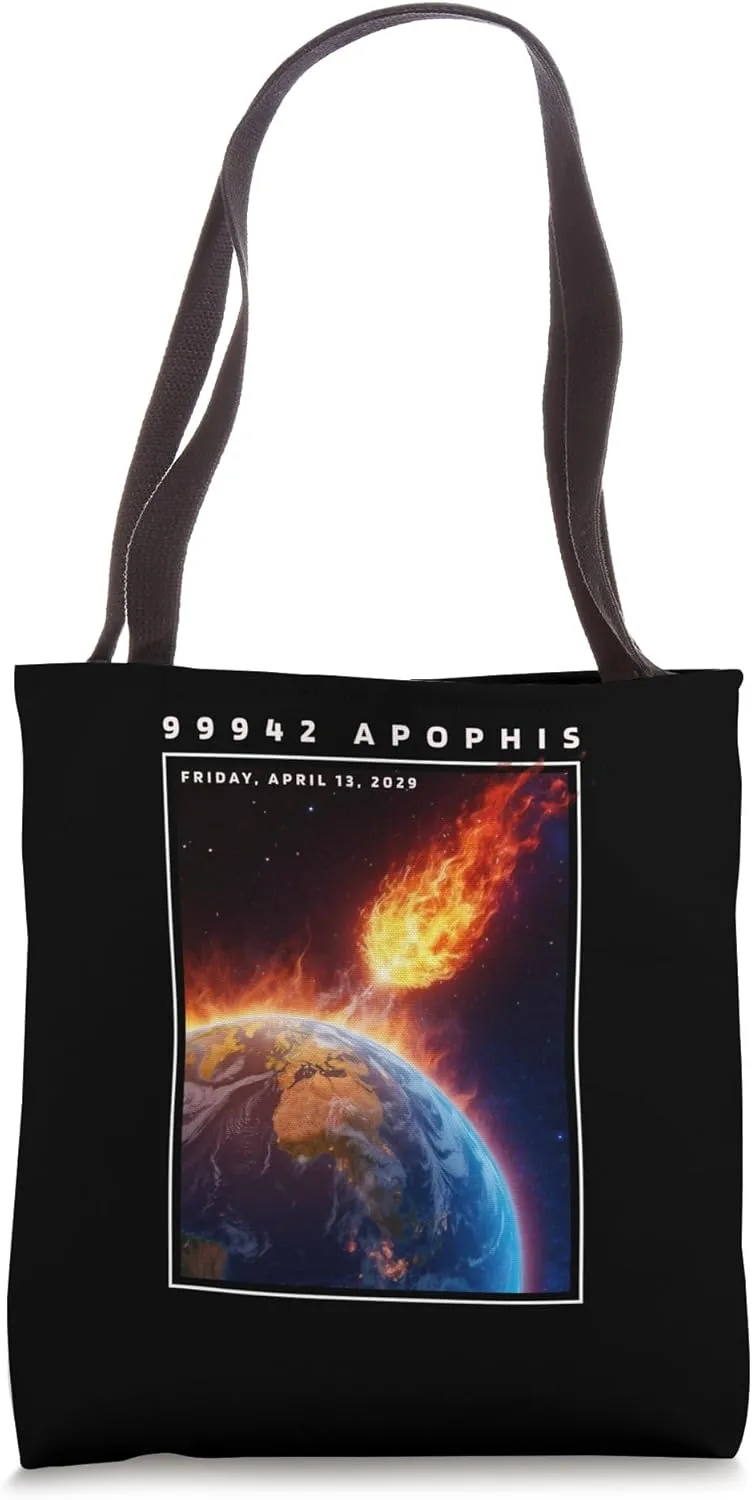 Apophis 99942 Shirt Space Object Comet Apophis Asteroid Tote Bag