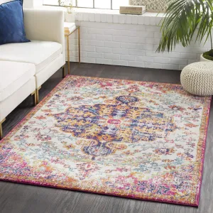 Artistic Weavers Odelia Vintage Bohemian Area Rug,7'10" x 10'3",Garnet