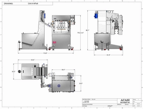 Automatic Inline Bottle Capping Machine Model CAI-X-WFall Drawings