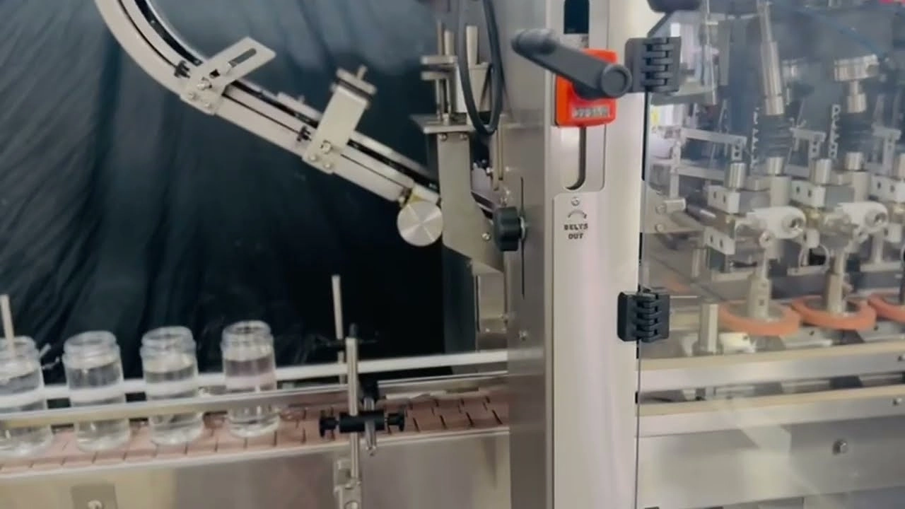 Automatic Inline Bottle Capping Machine Model TruCap-X-Vert Videos