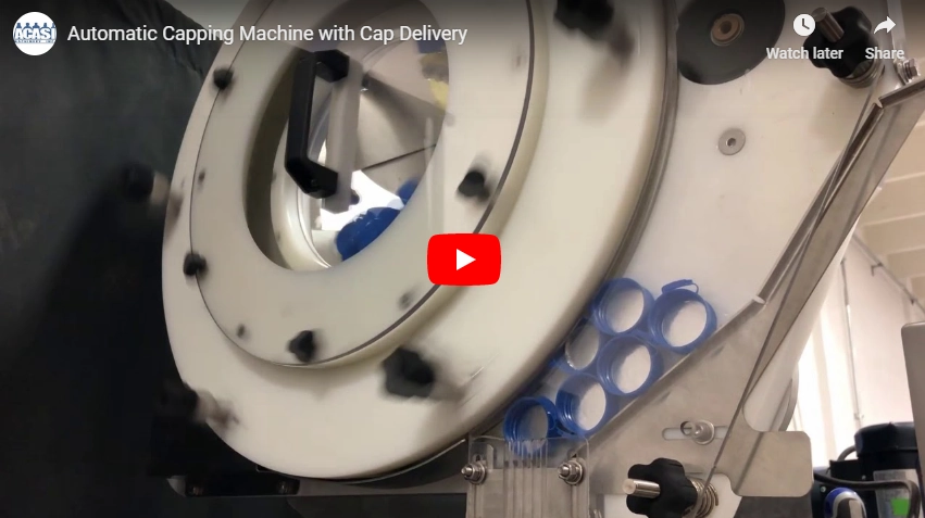 Automatic Inline Bottle Capping Machine Model TruCap-X-Vert Videos