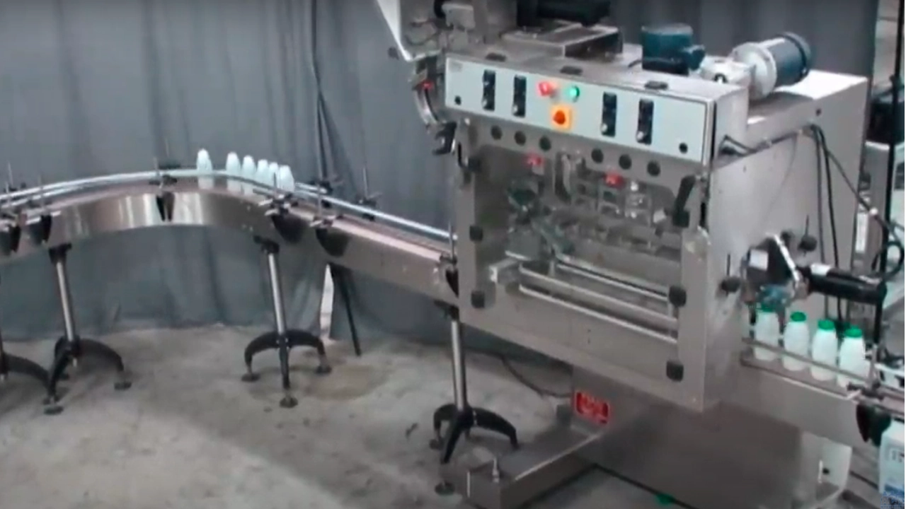 Automatic Inline Bottle Capping Machine Model TruCap-X-Vert Videos