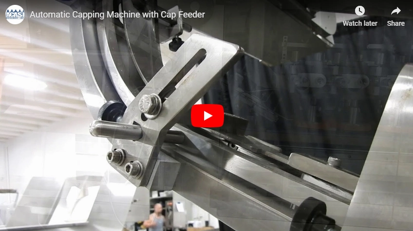 Automatic Inline Bottle Capping Machine Model TruCap-X-Vert Videos