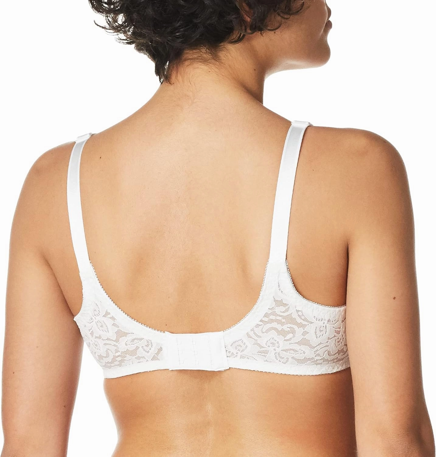 Bali Women's N Smooth Stretch Lace Underwire Bra Df3432