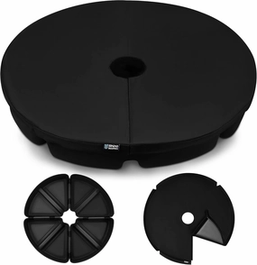 BaseMate EVA Material – Patio Base Weights up to 200 Lb. | Fits Cantilever, Offset, and Regular Bases | 4-Part, 900D Heavy-Duty, All-Weather (Round)