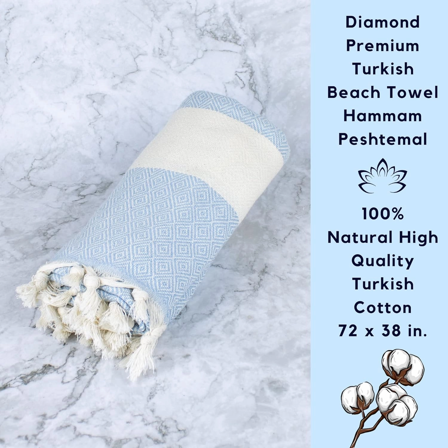 Bath Gift Set for Women, Handmade Gifts For Women, Relaxing, Pampering & Beauty Gift Basket, Unique Spa Kit for Woman, Mom, Best Friend Self Care Gift Box 13 pc (Ocean Dream)