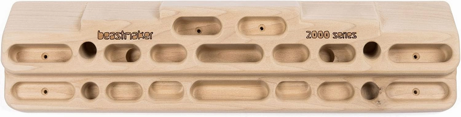 Beastmaker 2000 Hangboard, Woodgrain, One Size