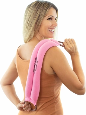 Bed Buddy Aromatherapy Heat Pad and Cooling Neck Wrap - Microwave Heating Pad for Sore Muscles - Cold Wrap Pack for Aches and Pain, Lavender Scent
