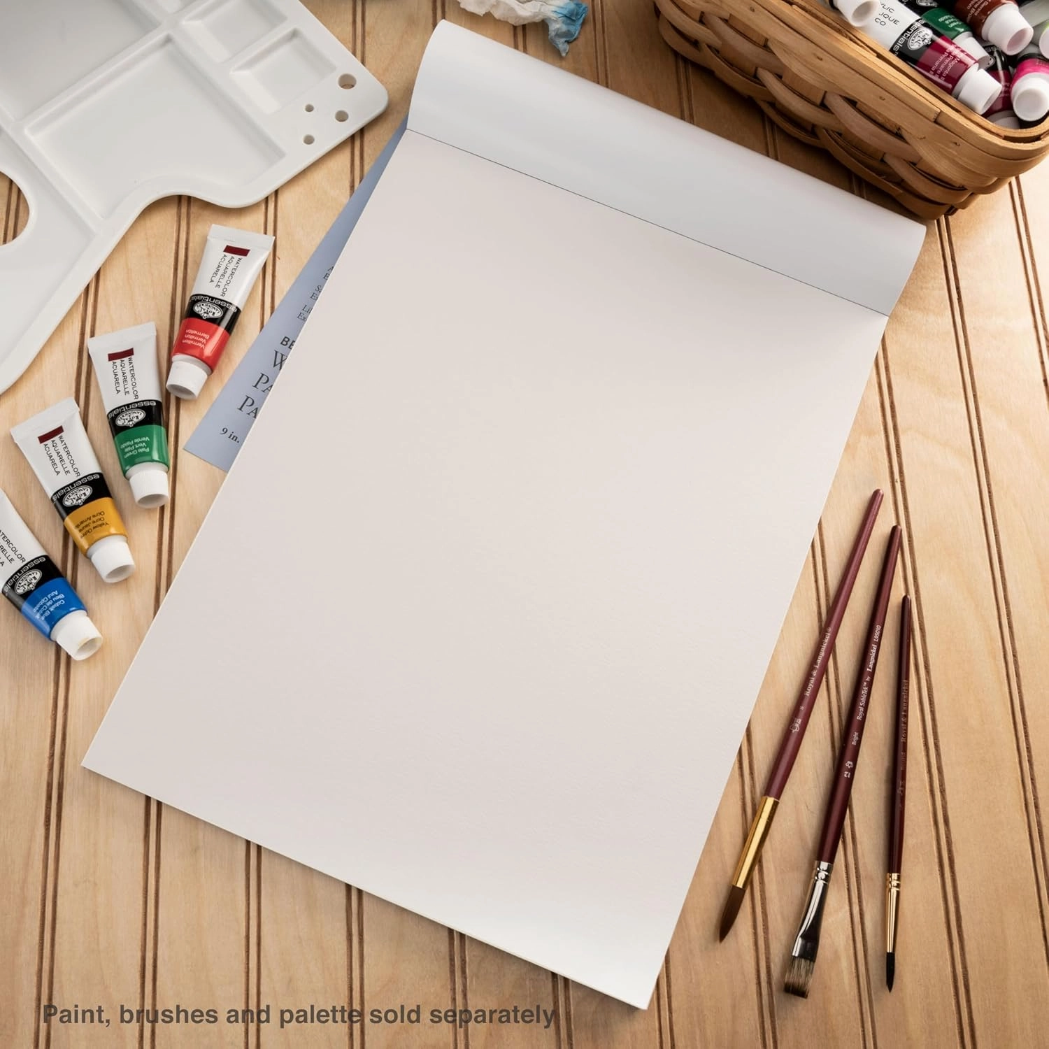 Bee Paper - 9"x 12" Cold Press Watcolor Paper Pad, 15 Sheets