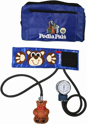 Benjamin Bear Manual Blood Pressure Cuff – Kid-Friendly Manual Cuff with Bear Hug Design & Carrying Case, Easy-to-Use, Measures BP, Heart Rate & Breathing (Infant)