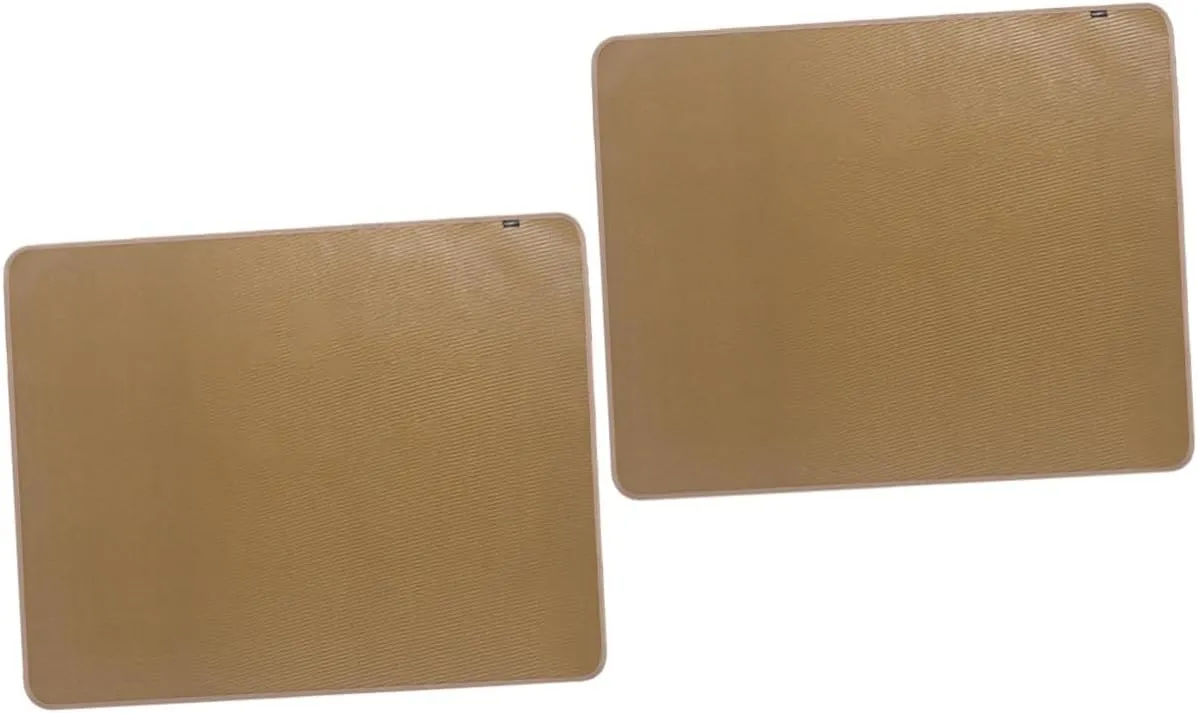 BESPORTBLE 2sets Fiberglass Fireproof Mat for Camping Blanket with Bag Fire Retardant Pad for Outdoor Fire Pit BBQ and Cooking Safety