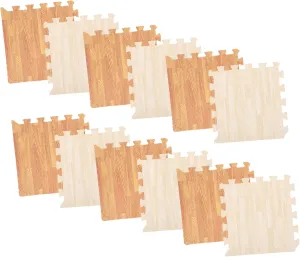 BESPORTBLE Interlocking Floor Mats Foam Puzzle for Boys and Girls Gym Mats Home Office Easy to Assemble