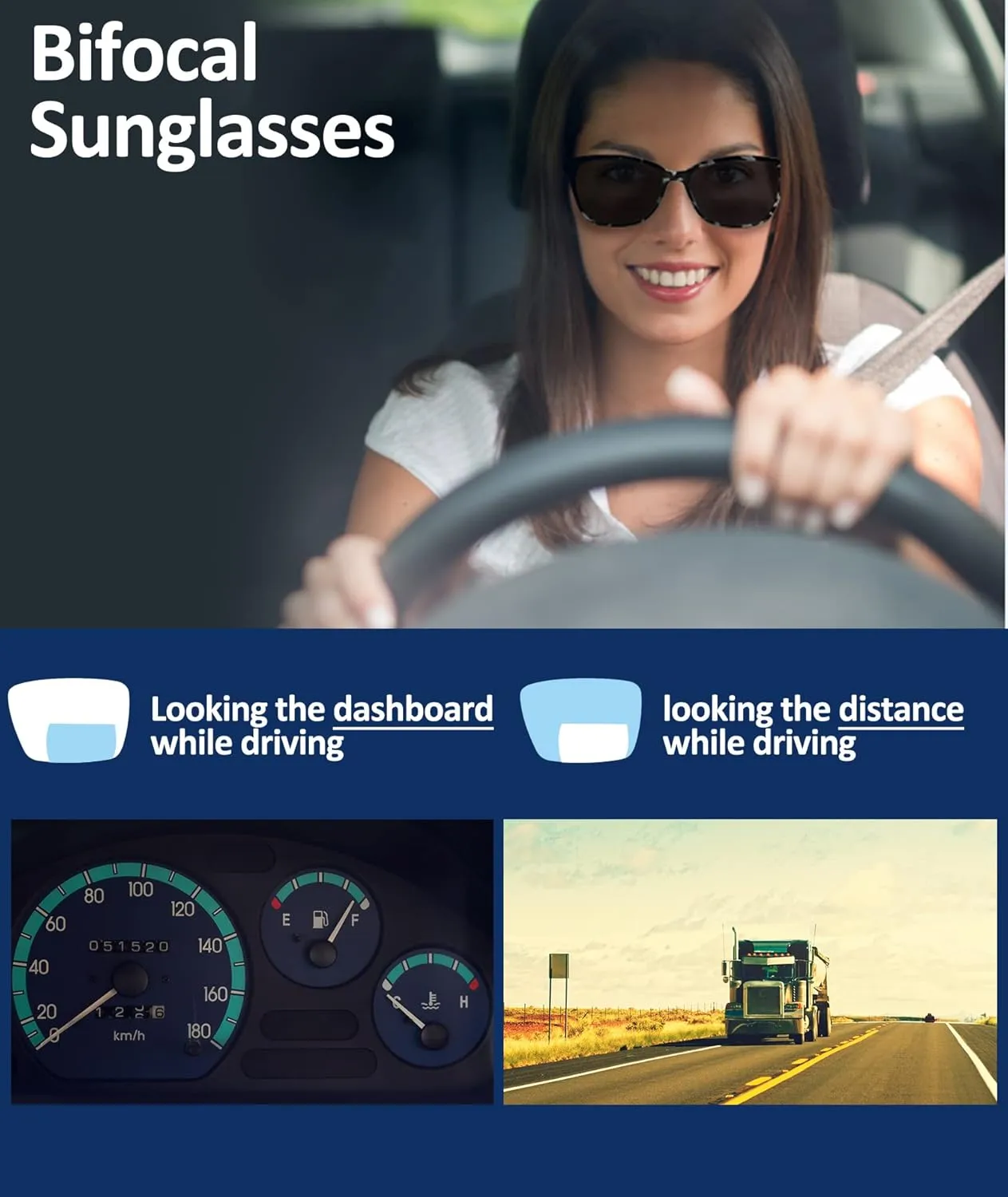 Bifocal Reading Glasses Women Blue Light Computer Readers Clear Top Cat Eye Frame Stylish Fashion Ladies Eyeglass