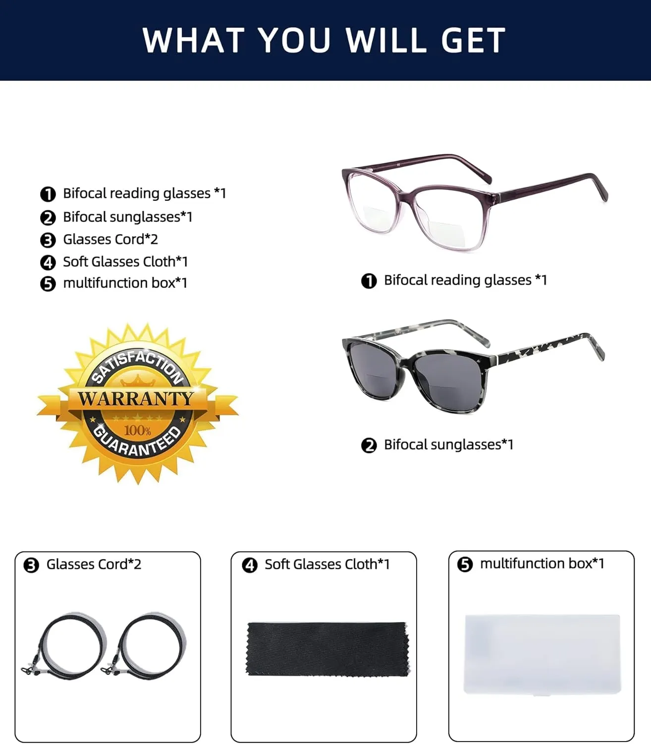 Bifocal Reading Glasses Women Blue Light Computer Readers Clear Top Cat Eye Frame Stylish Fashion Ladies Eyeglass