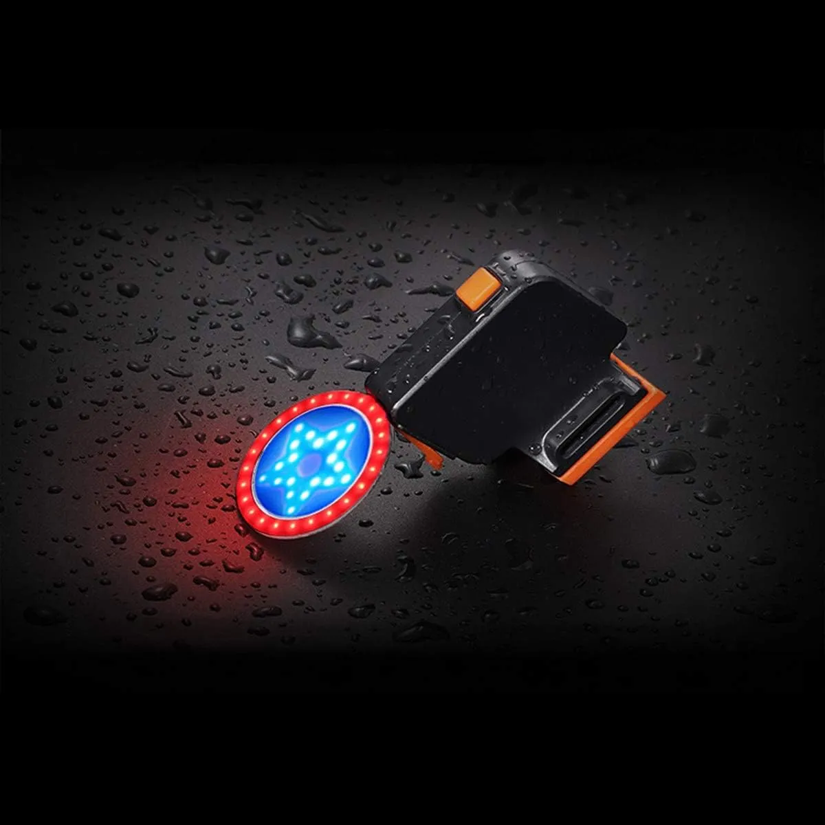 Bike Rear Light LED Bike Tail Turn Signal Lights USB Rechargeable 5 Modes Waterproof Cycling Warning Light for Mountain Road Bicycle