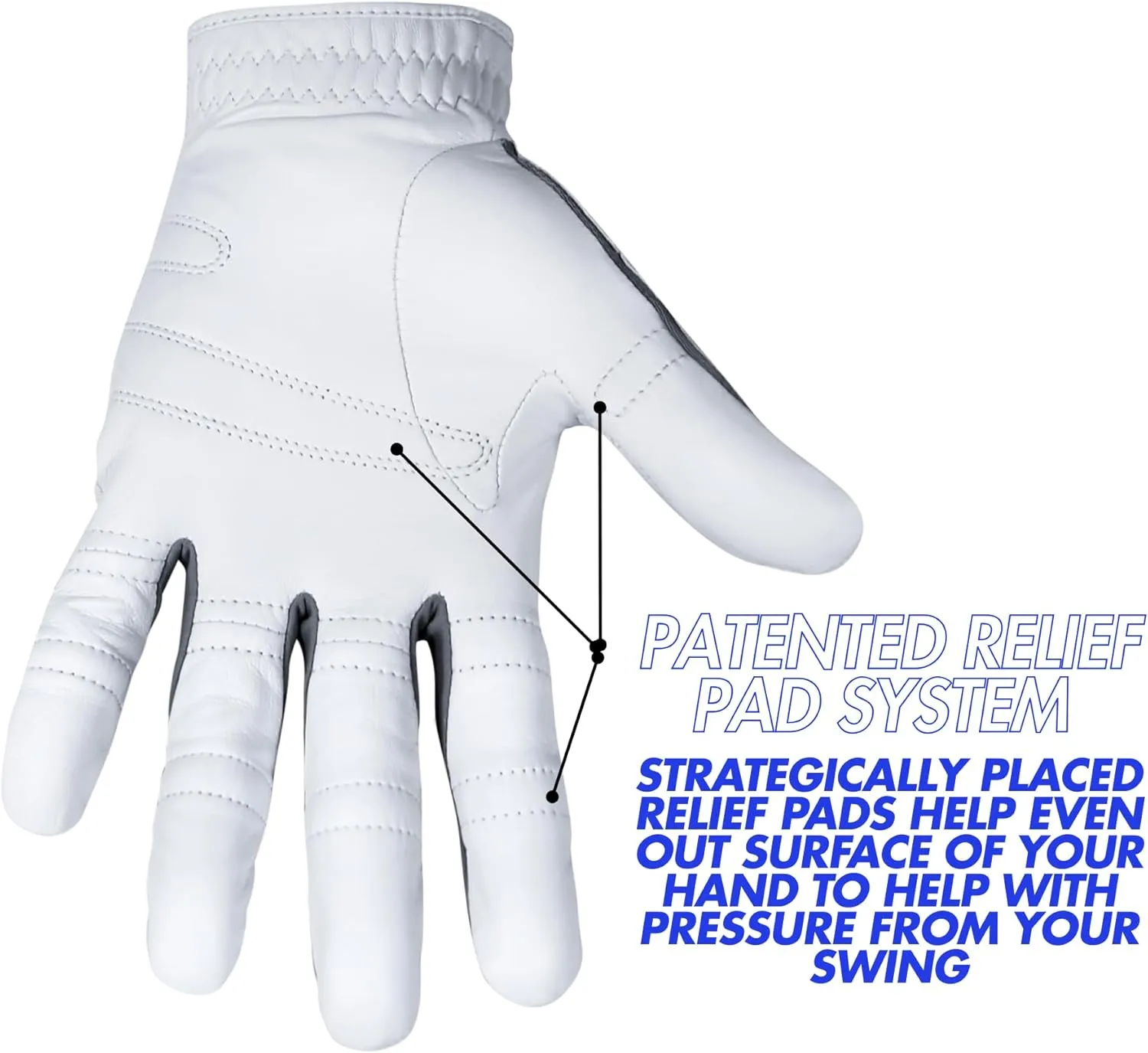 Bionic Men's Performance Grip Pro Premium Leather Golf Glove