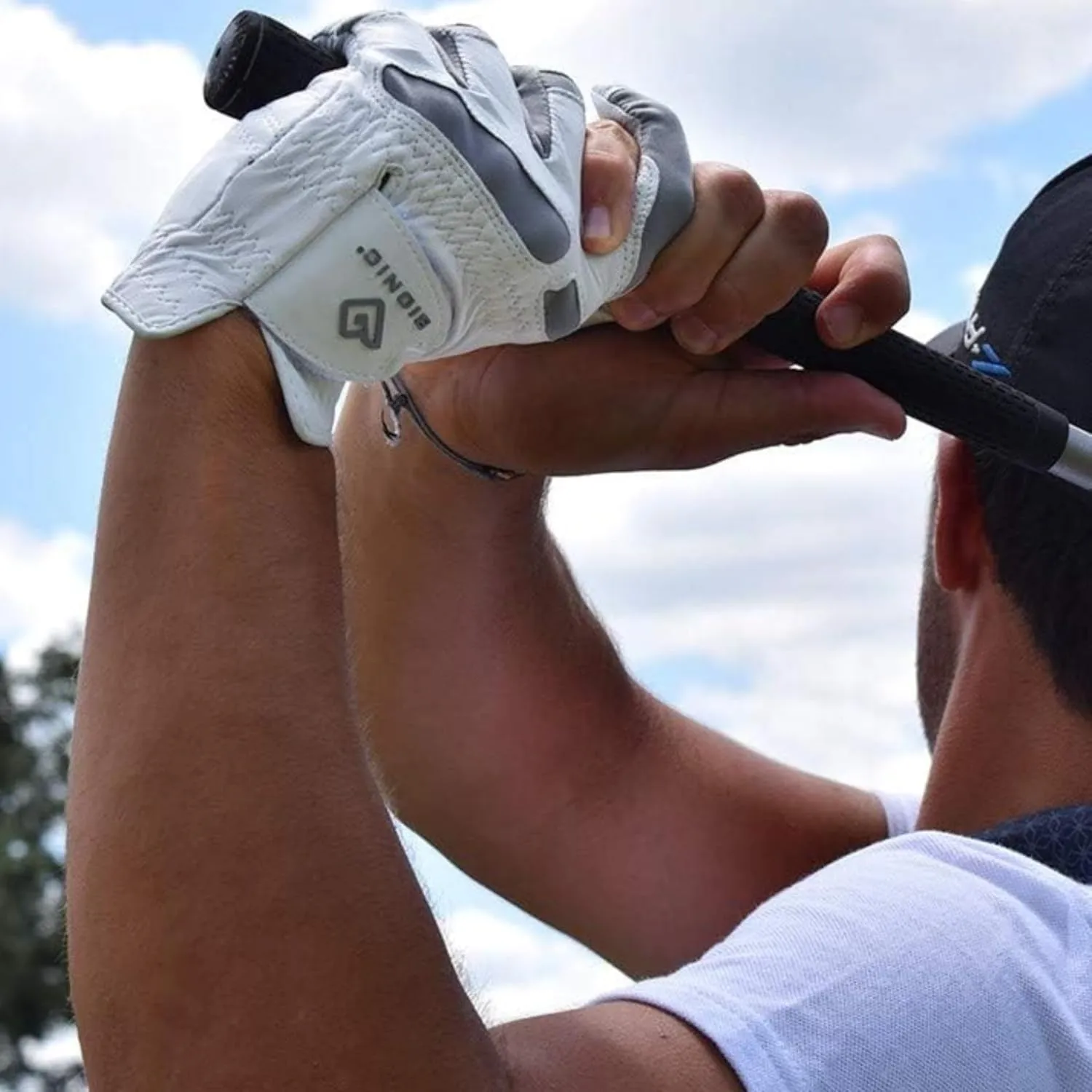 Bionic Men's Performance Grip Pro Premium Leather Golf Glove