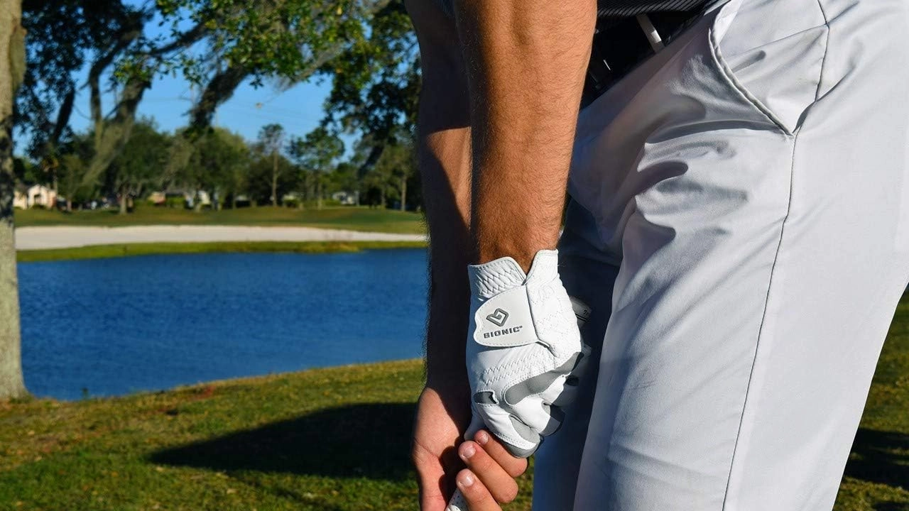 Bionic Men's Performance Grip Pro Premium Leather Golf Glove