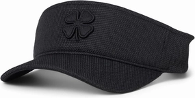 Black Clover Standard Bamboo Visor 2 Adjustable, Black Visor/3D