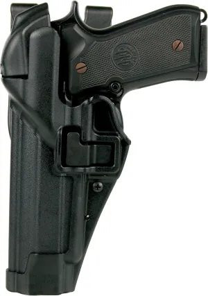 BLACKHAWK SERPA Level 3 Auto Lock Duty Holster - Matte Finish